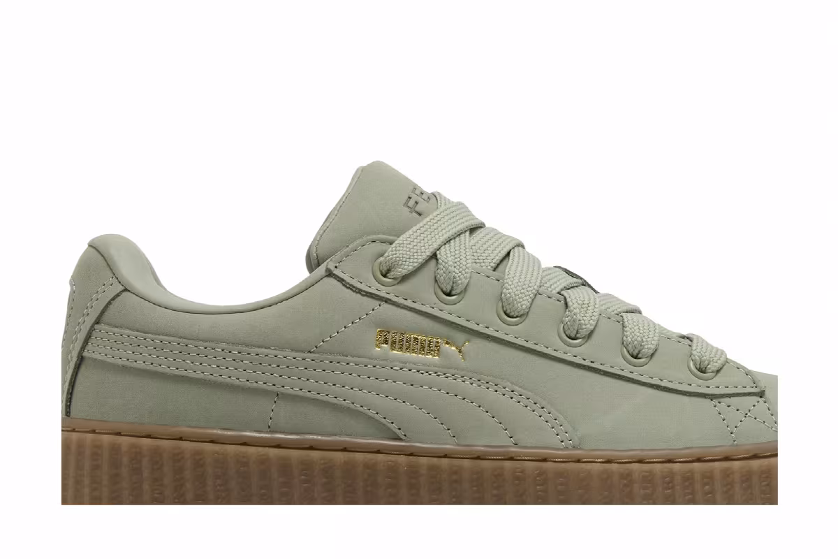Women's Fenty x Puma Creeper Phatty Earth Tone Pack - Green Fog, view 3