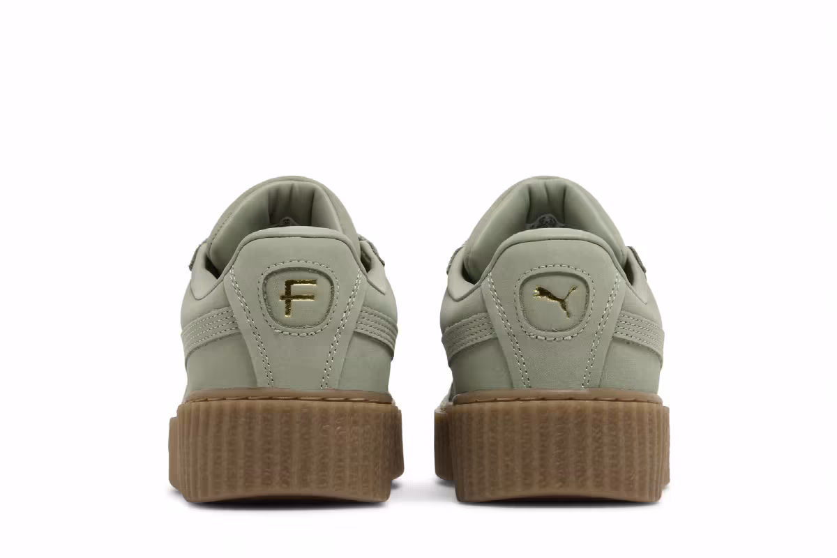 Women's Fenty x Puma Creeper Phatty Earth Tone Pack - Green Fog, view 7