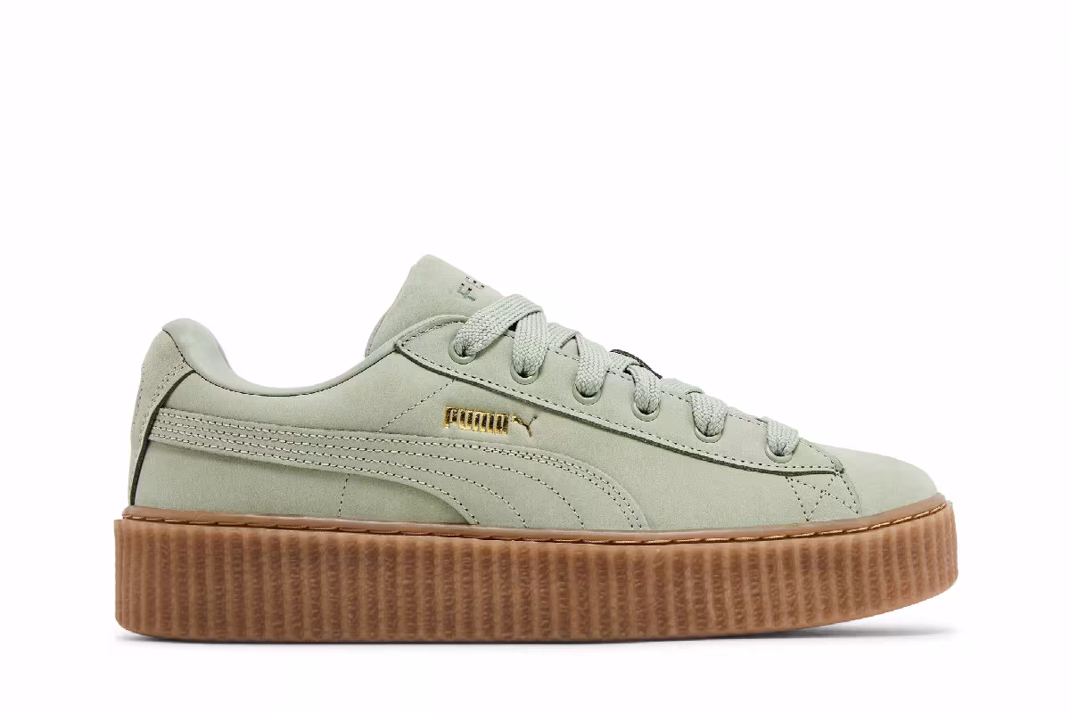 Fenty x Puma Creeper Phatty Earth Tone Pack - Green Fog, view 2