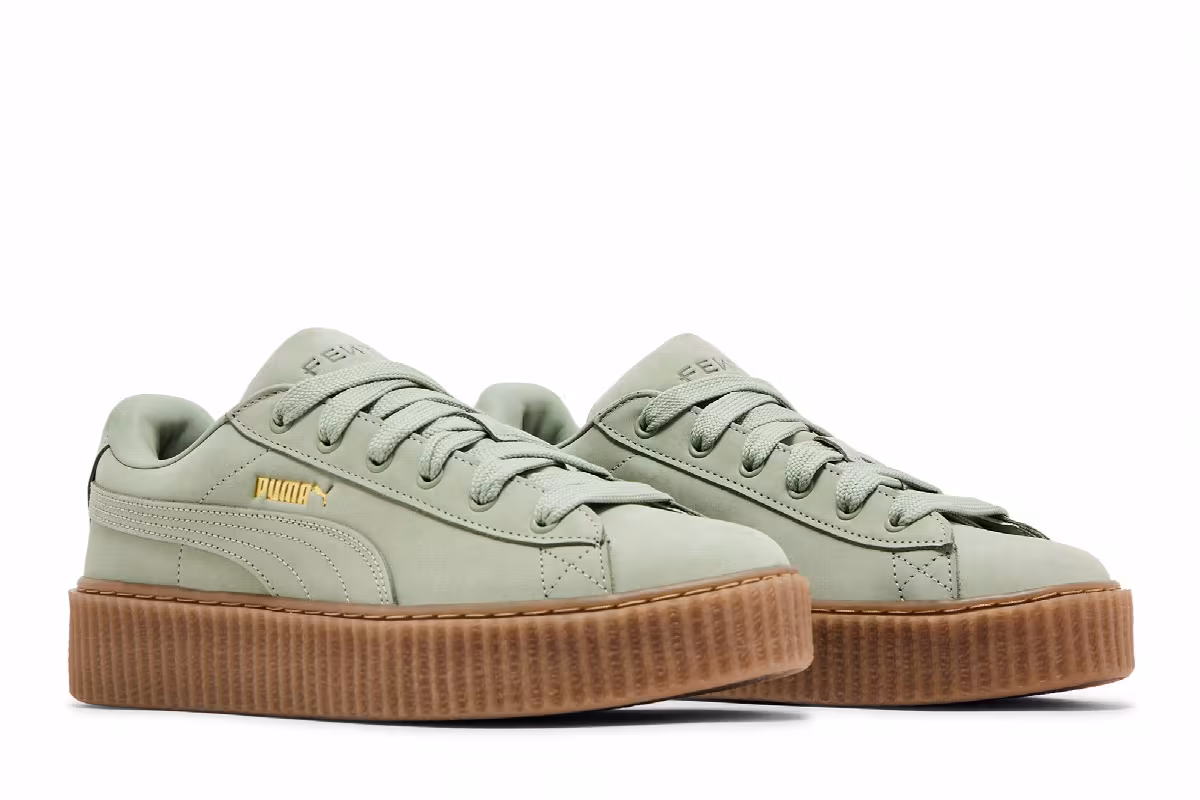 Fenty x Puma Creeper Phatty Earth Tone Pack - Green Fog, view 9