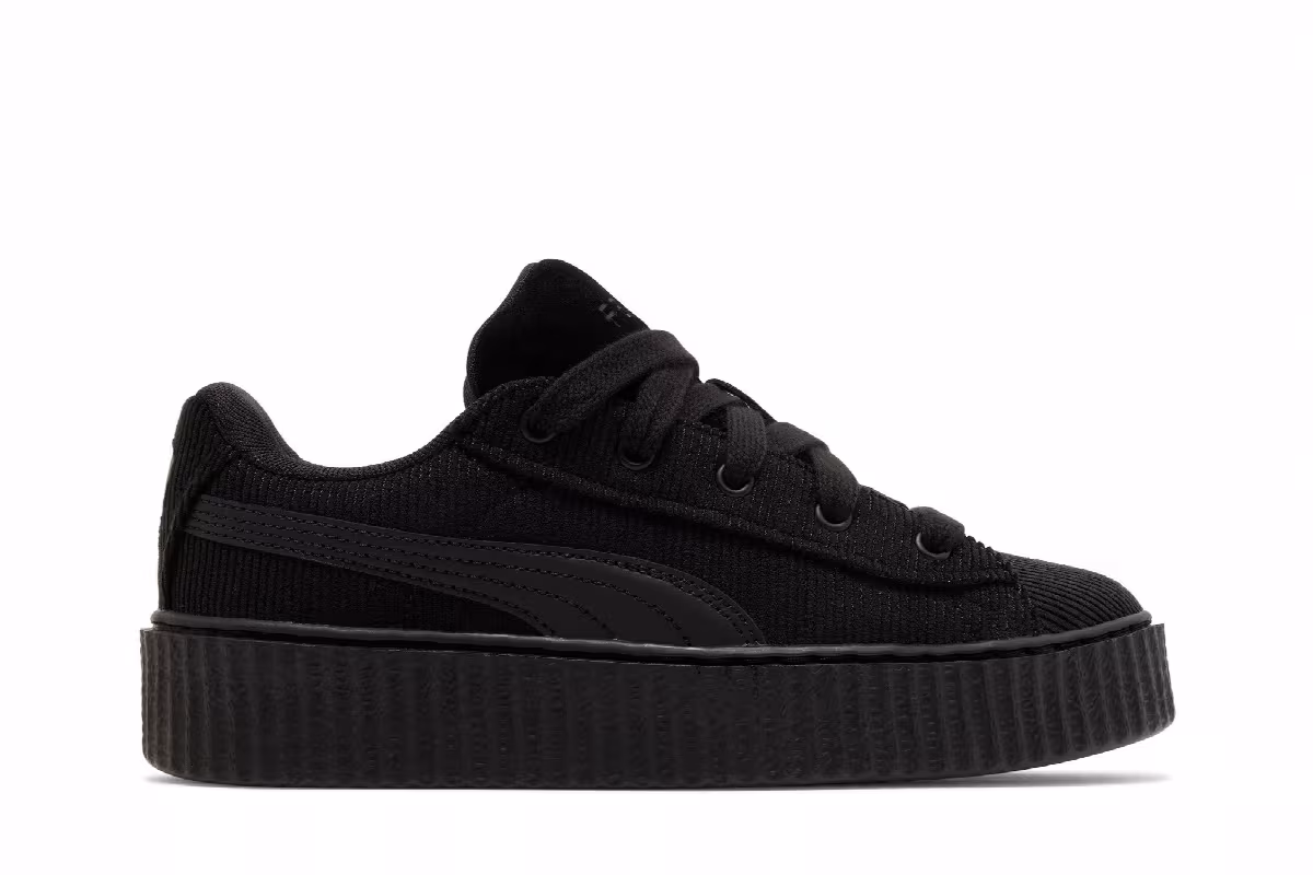 Fenty x Puma Creeper Phatty Big Kid In Session Pack - Triple Black, view 2