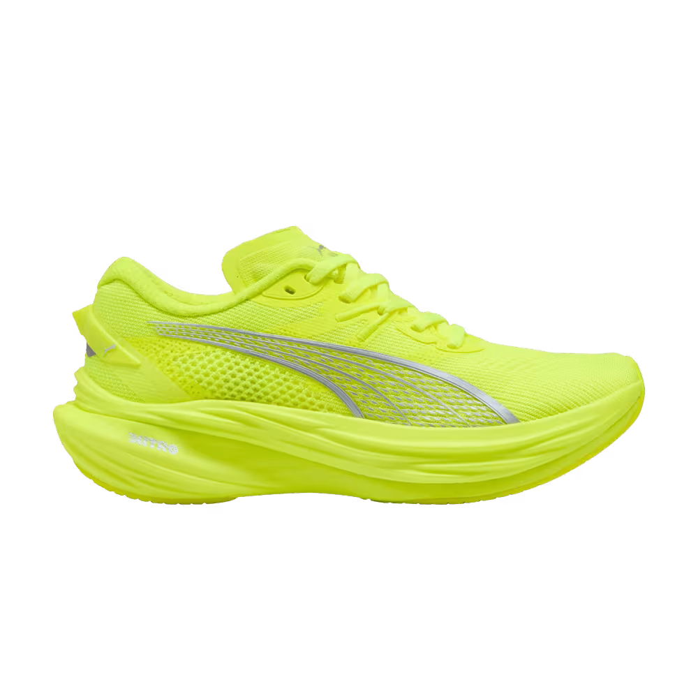 Puma Women's Deviate Nitro 3 Yellow Alert Silver