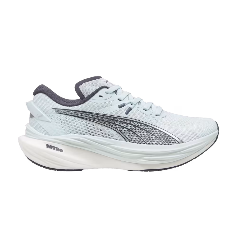 Puma Women's Deviate Nitro 3 Nitro Blue Galactic Grey