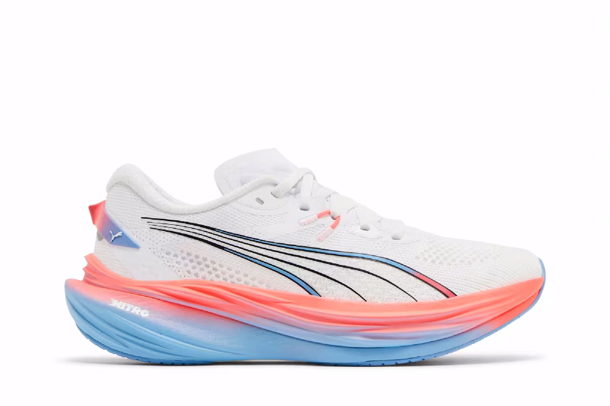 Puma Alex Toussaint x Women's Deviate Nitro 3 Execute with Intention, view 2