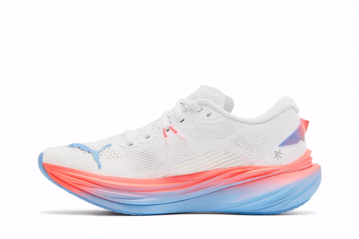 Puma Alex Toussaint x Women's Deviate Nitro 3 Execute with Intention, view 4