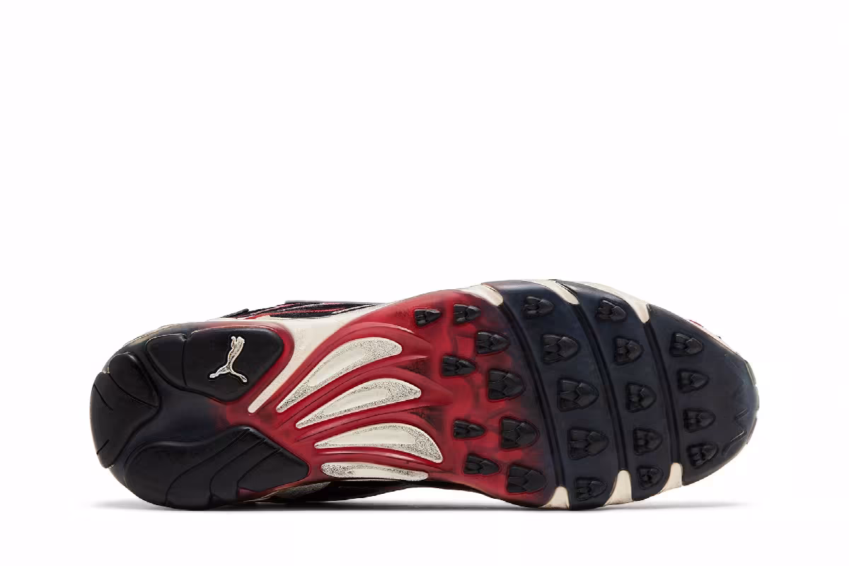 A$AP Rocky x Puma Inhale Distressed Pack - Black Pop Red, view 5