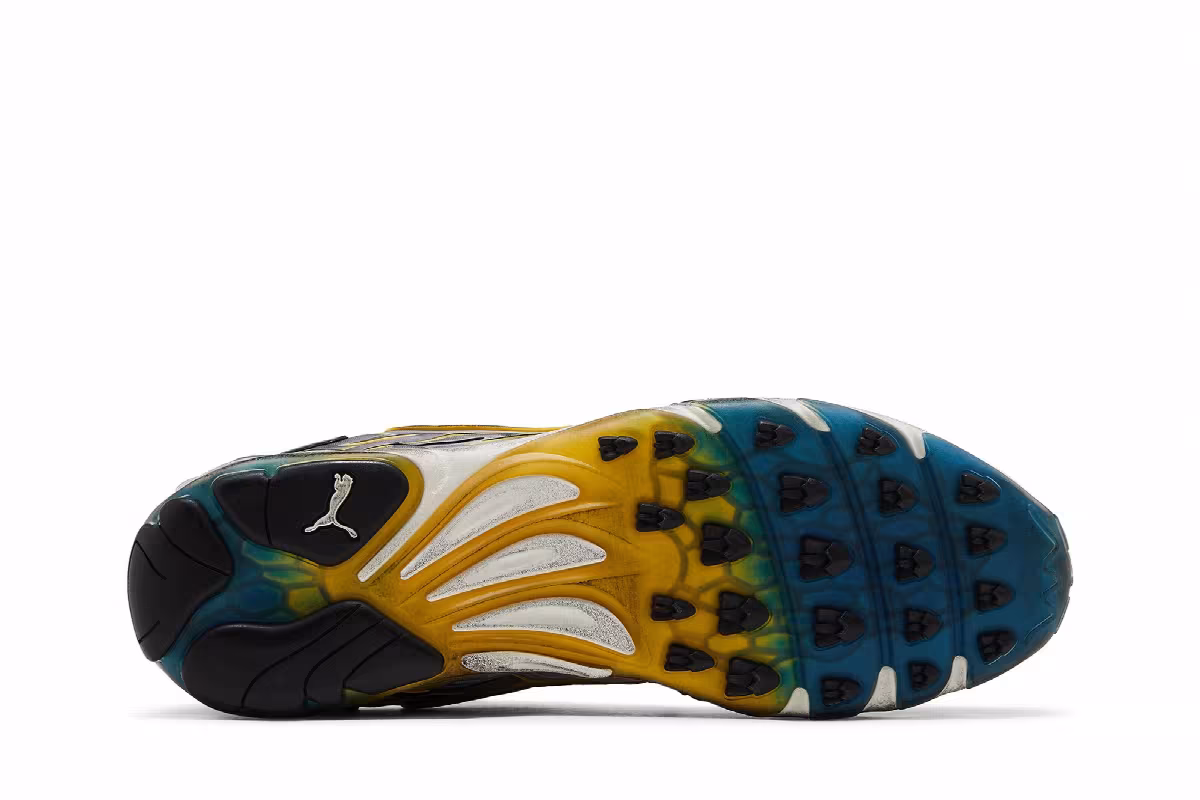 A$AP Rocky x Puma Inhale Distressed Pack - Warm White Pelé Yellow, view 5