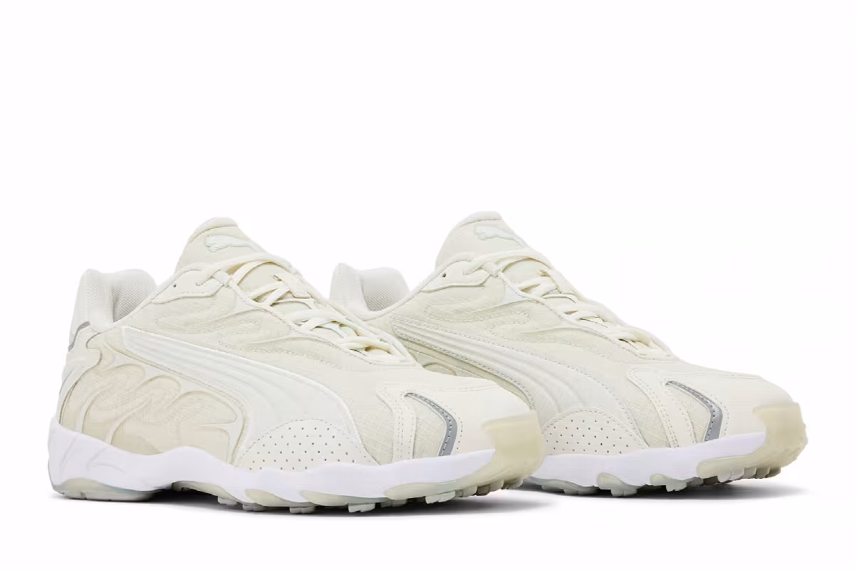 Puma Inhale Essentials Vapor Grey Warm White, view 9