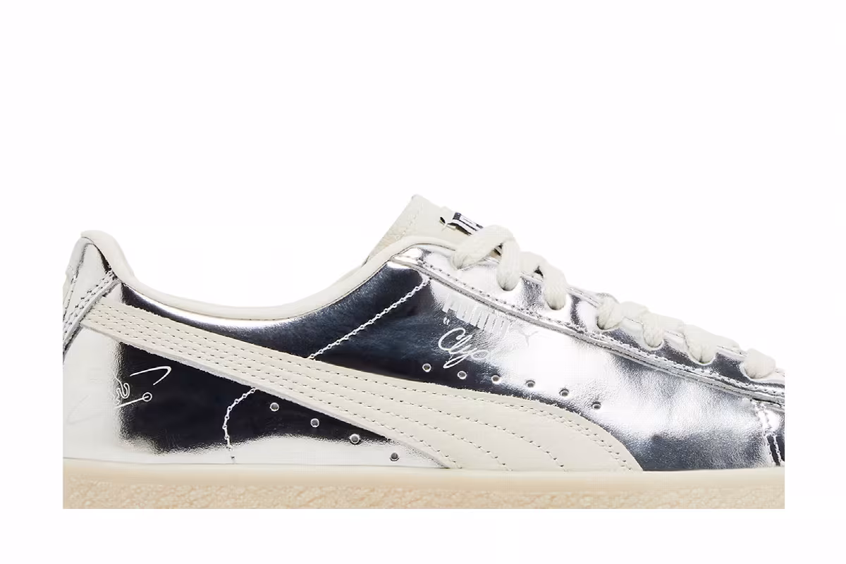 Puma Clyde 3024 Silver, view 3