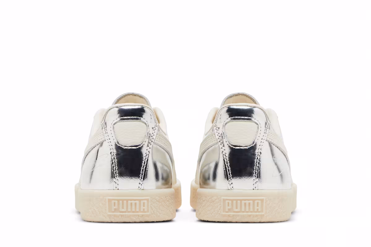 Puma Clyde 3024 Silver, view 7