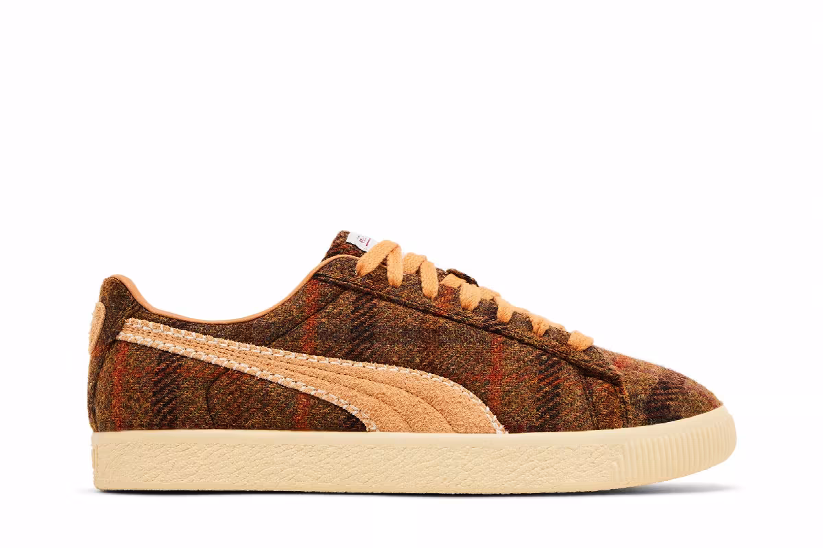 Puma Clyde Harris Tweed Pack - Caramel Latt, view 2