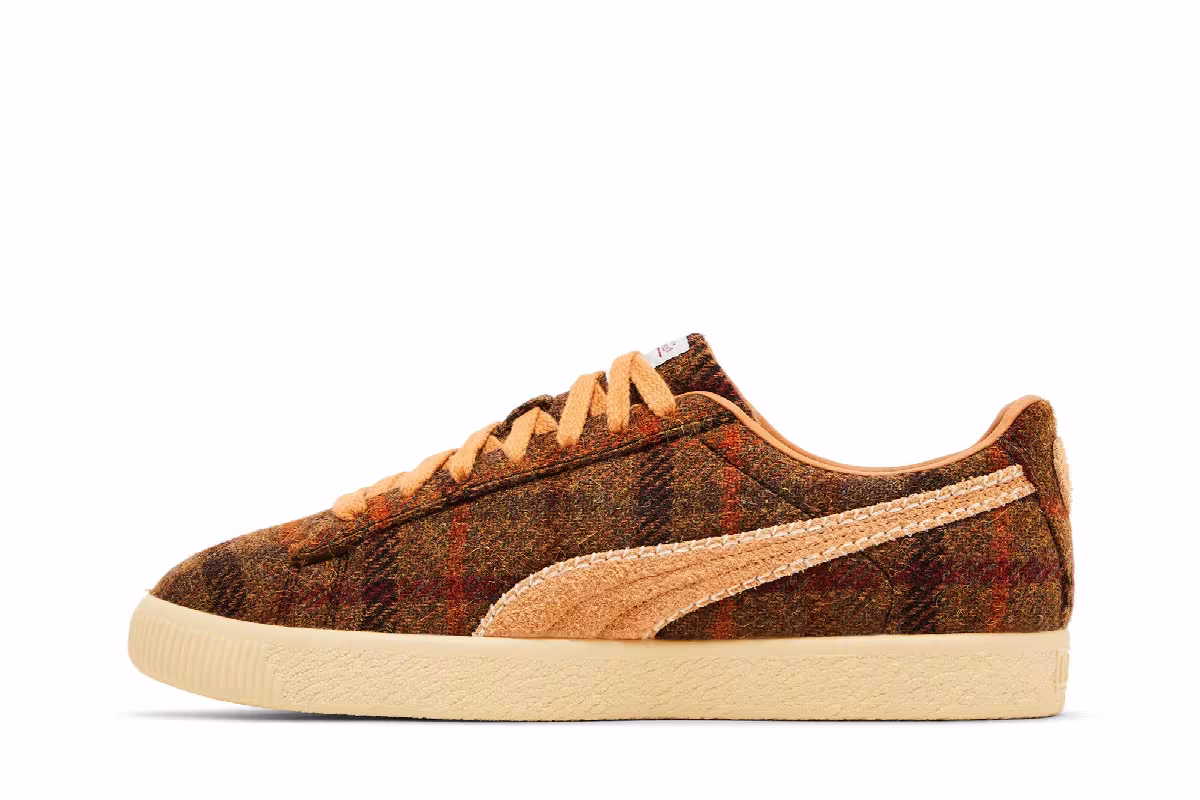Puma Clyde Harris Tweed Pack - Caramel Latt, view 4