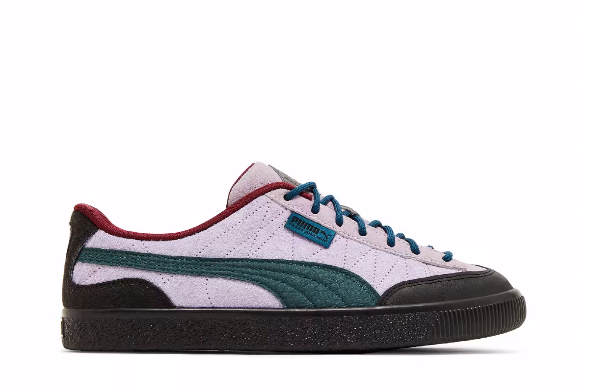 Puma Clyde Lavender Shock Ocean Tropic, view 2