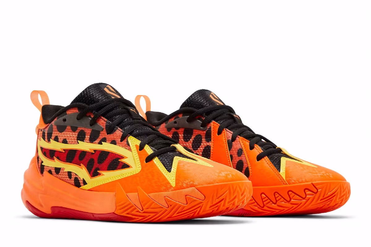 Cheetos x Puma Scoot Zeros Big Kid Flamin' Hot, view 9
