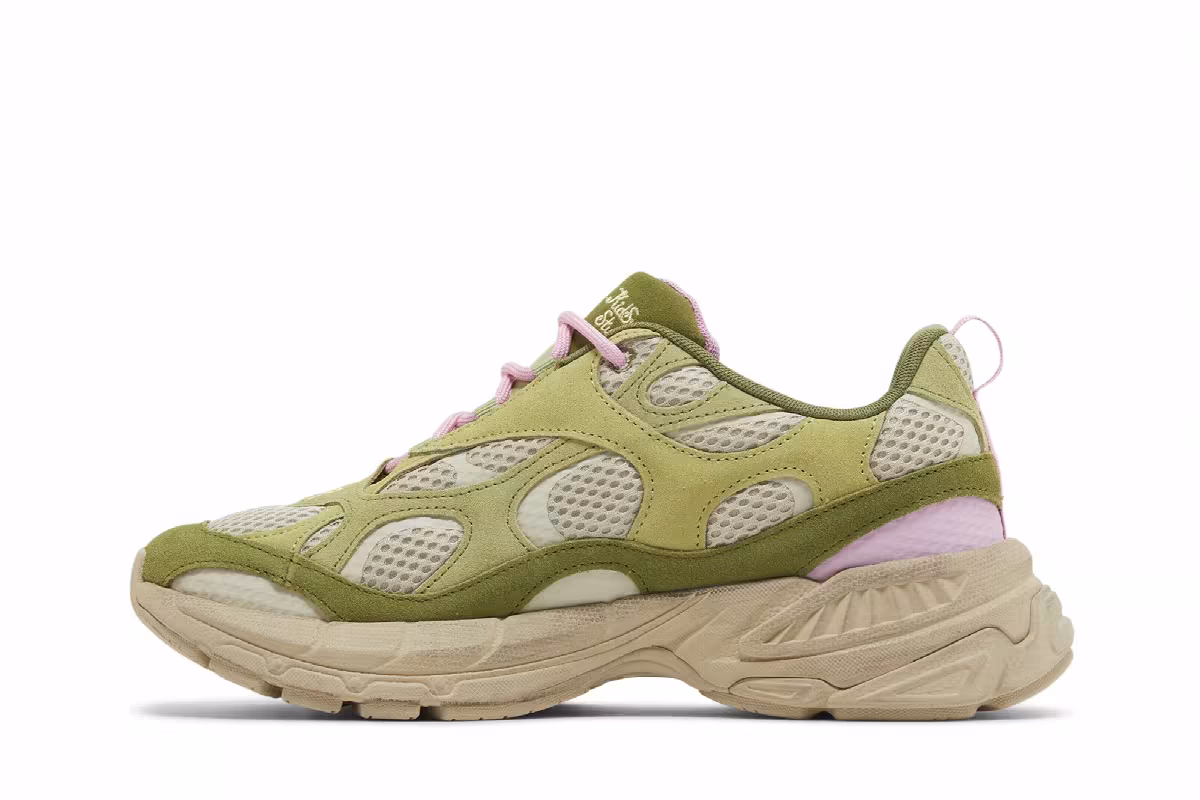 KidSuper Studios x Puma Velophasis NU Olive Green, view 4