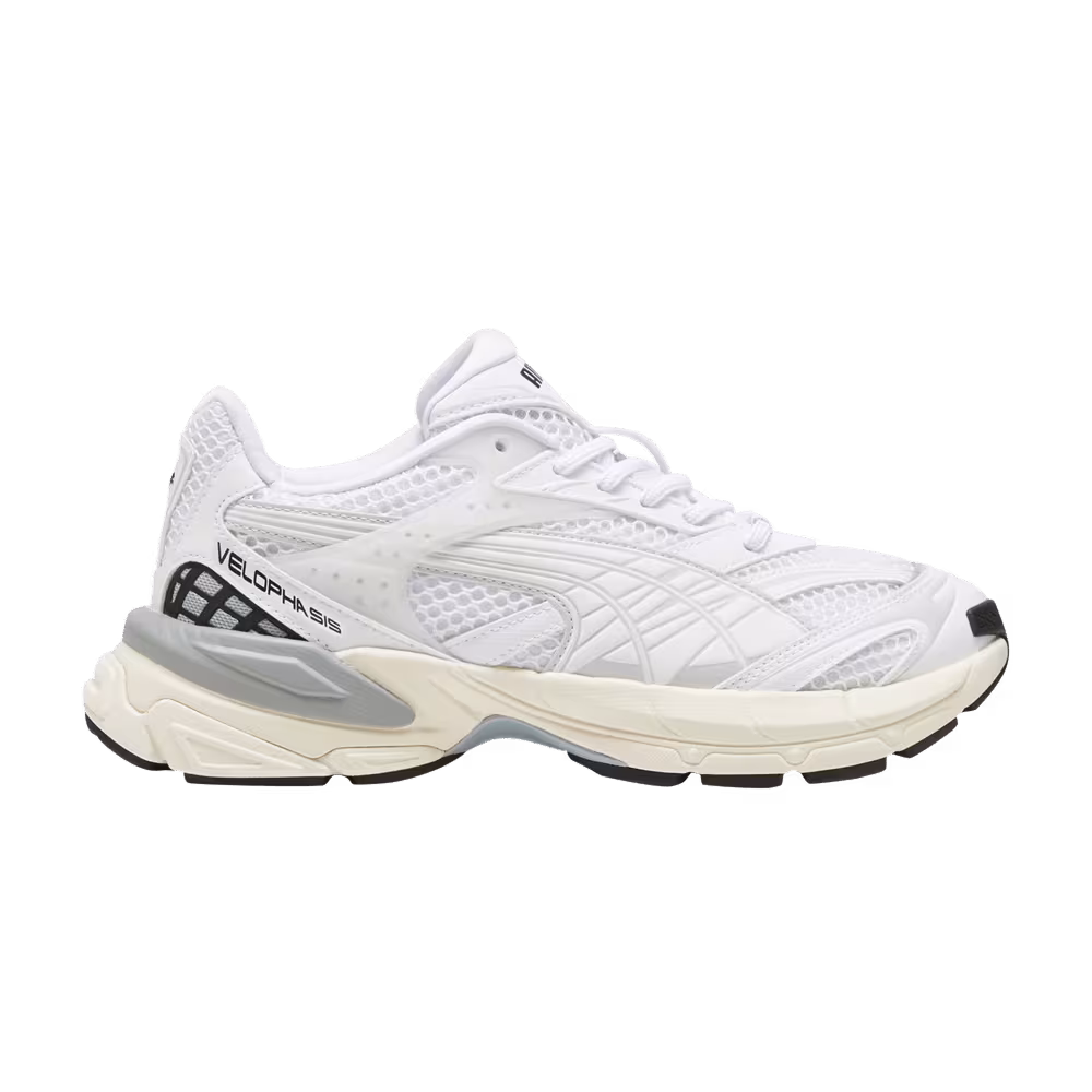 Puma Velophasis White Cool Mid Grey