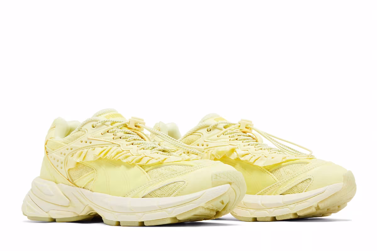 Collina Strada x Puma Women's Velophasis Vintage Yellow, view 9