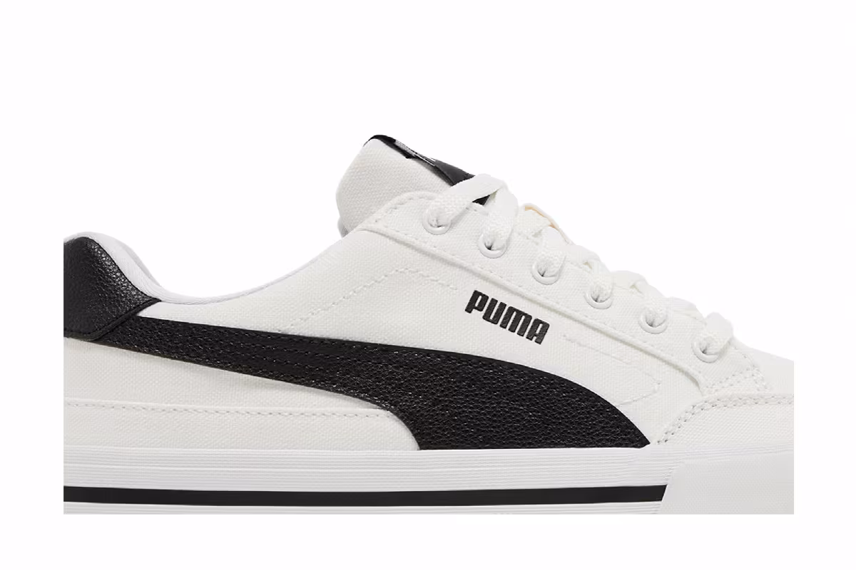 Puma Court Classic Vulc FS White Black, view 3