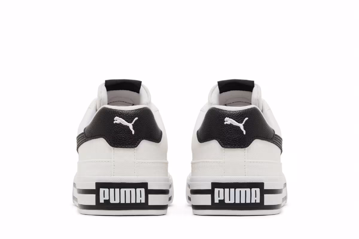 Puma Court Classic Vulc FS White Black, view 7