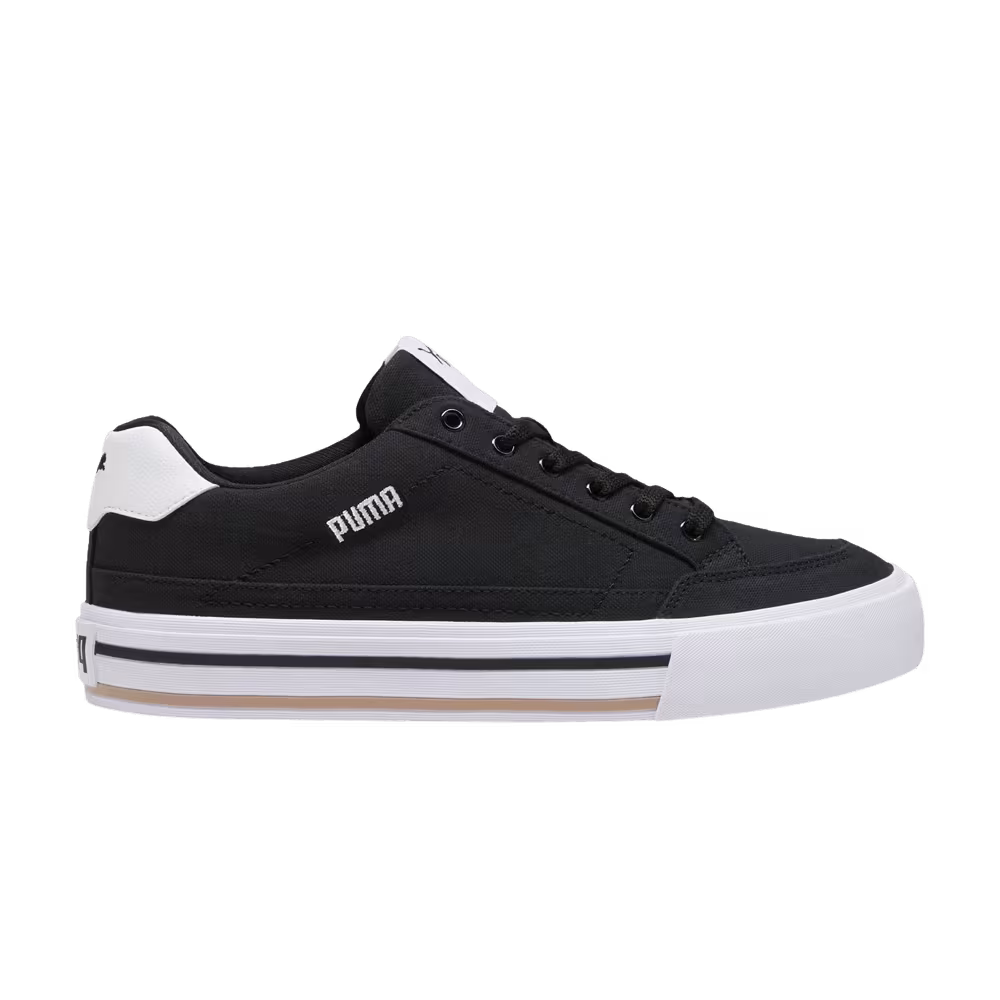Puma Court Classic Vulc Black White