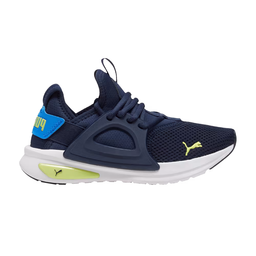 Puma Softride Enzo Evo Little Kid Navy Lime