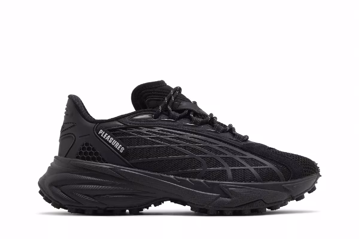 Pleasures x Puma Spirex Black, view 2