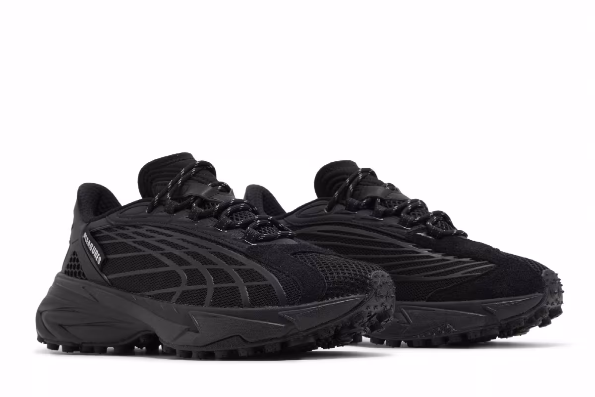 Pleasures x Puma Spirex Black, view 9