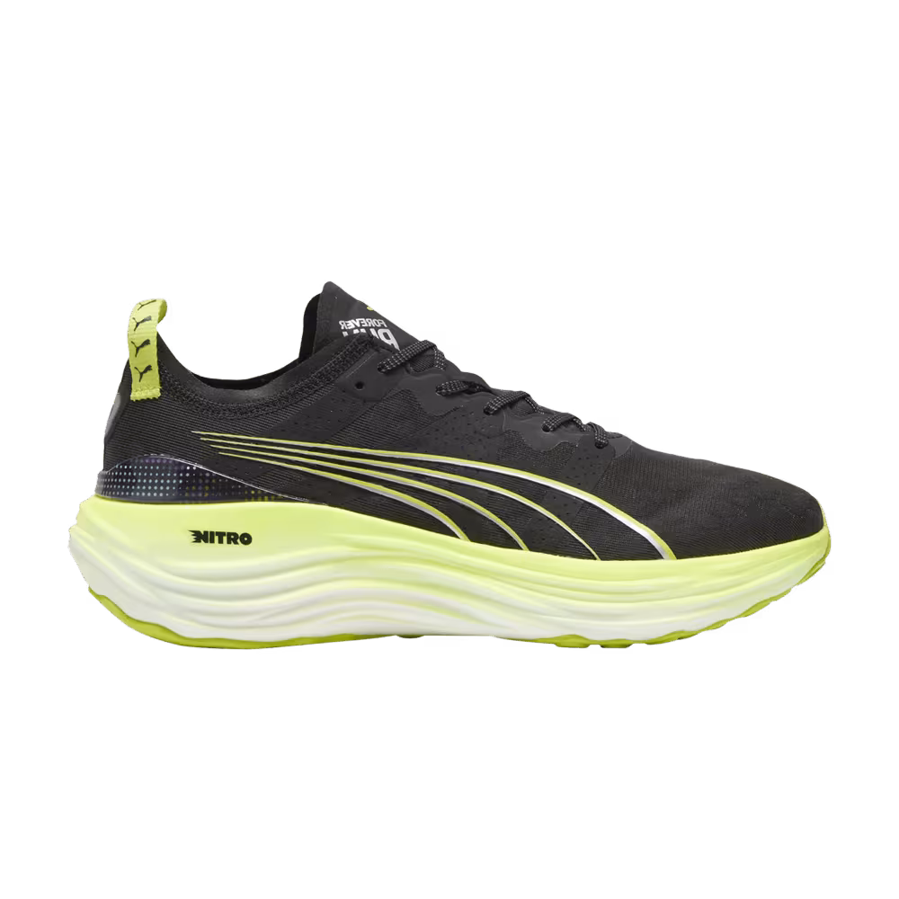 Puma ForeverRun Nitro Black Lime Pow