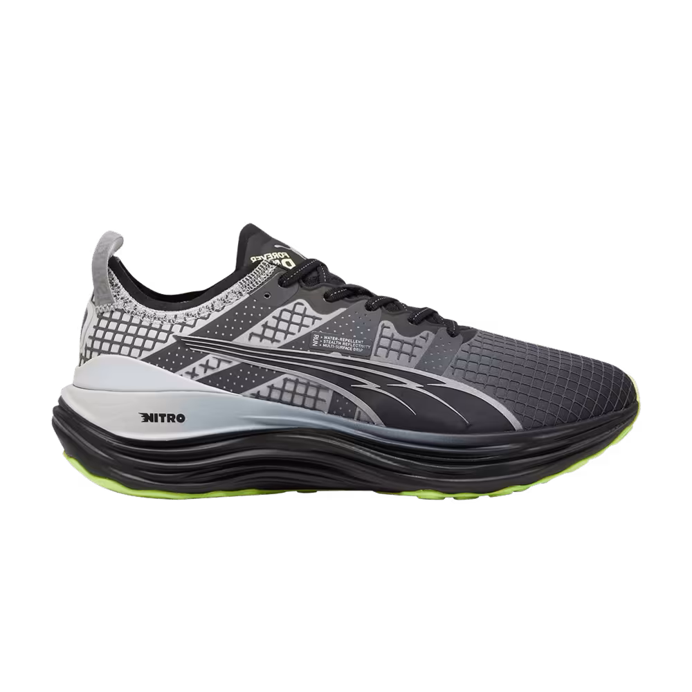 Puma ForeverRun Nitro Water Repellent - Black Fizzy Apple