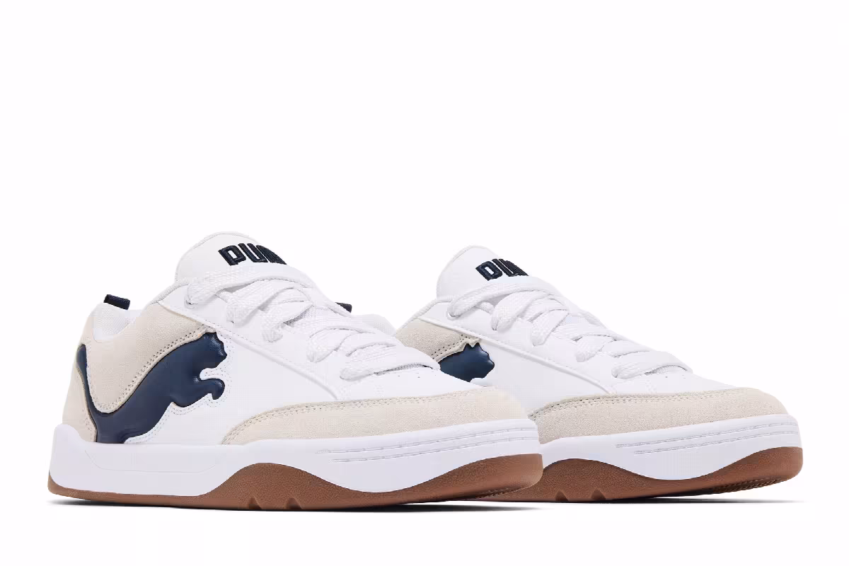 Puma Park Lifestyle White Club Navy, view 9
