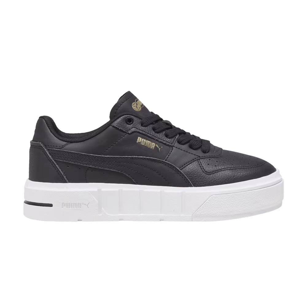 Puma Women's Cali Court Leather Black White
