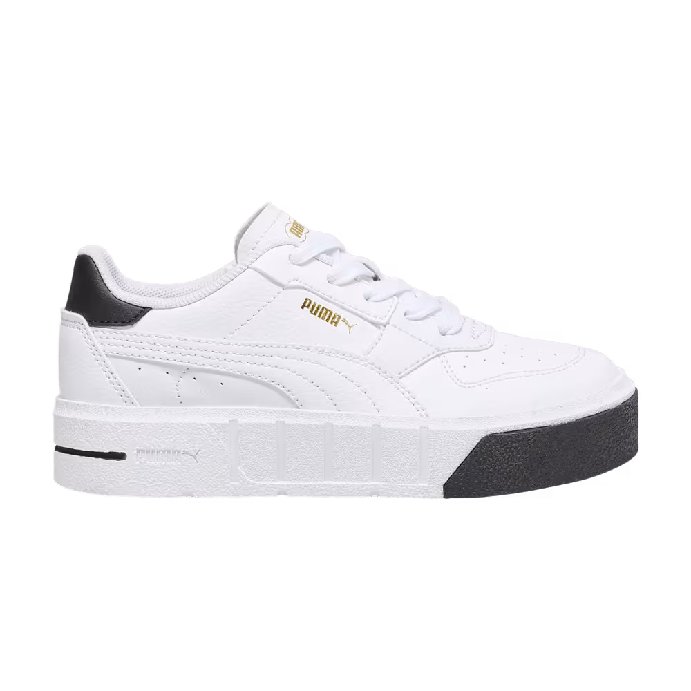 Puma Cali Court Little Kid White Black
