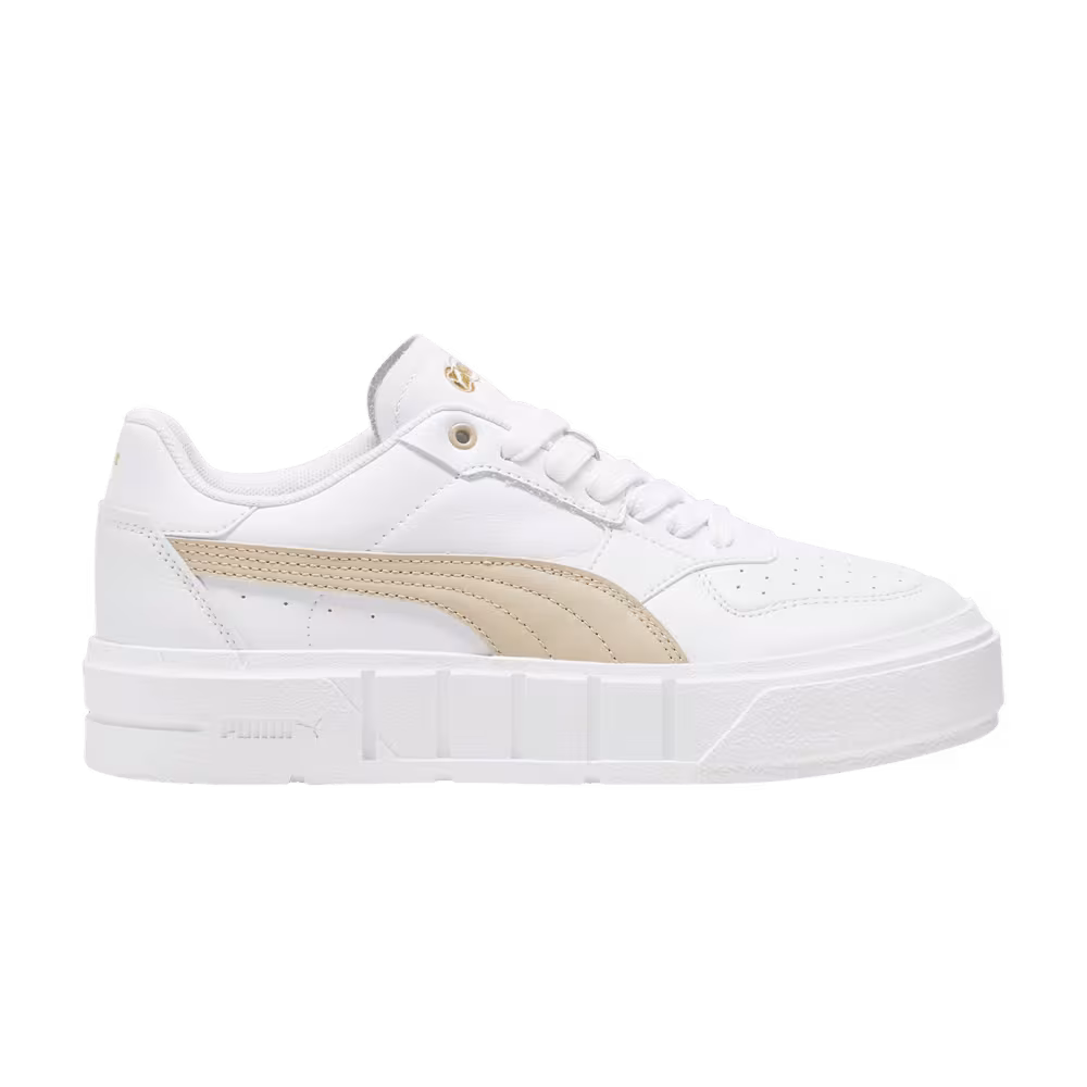 Puma Women's Cali Court Leather White Putty
