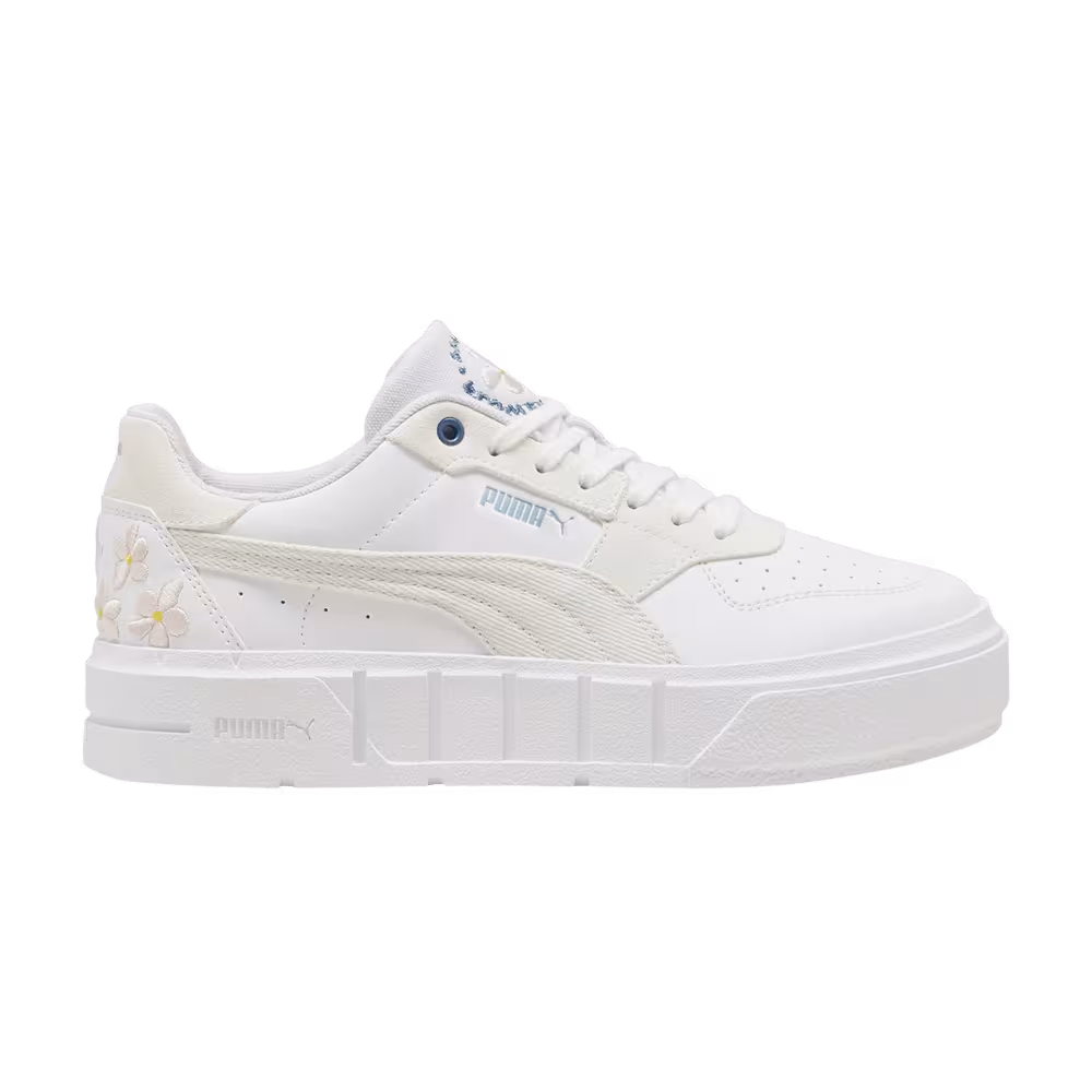 Puma Women's Cali Court Embroidery - Vapor Grey