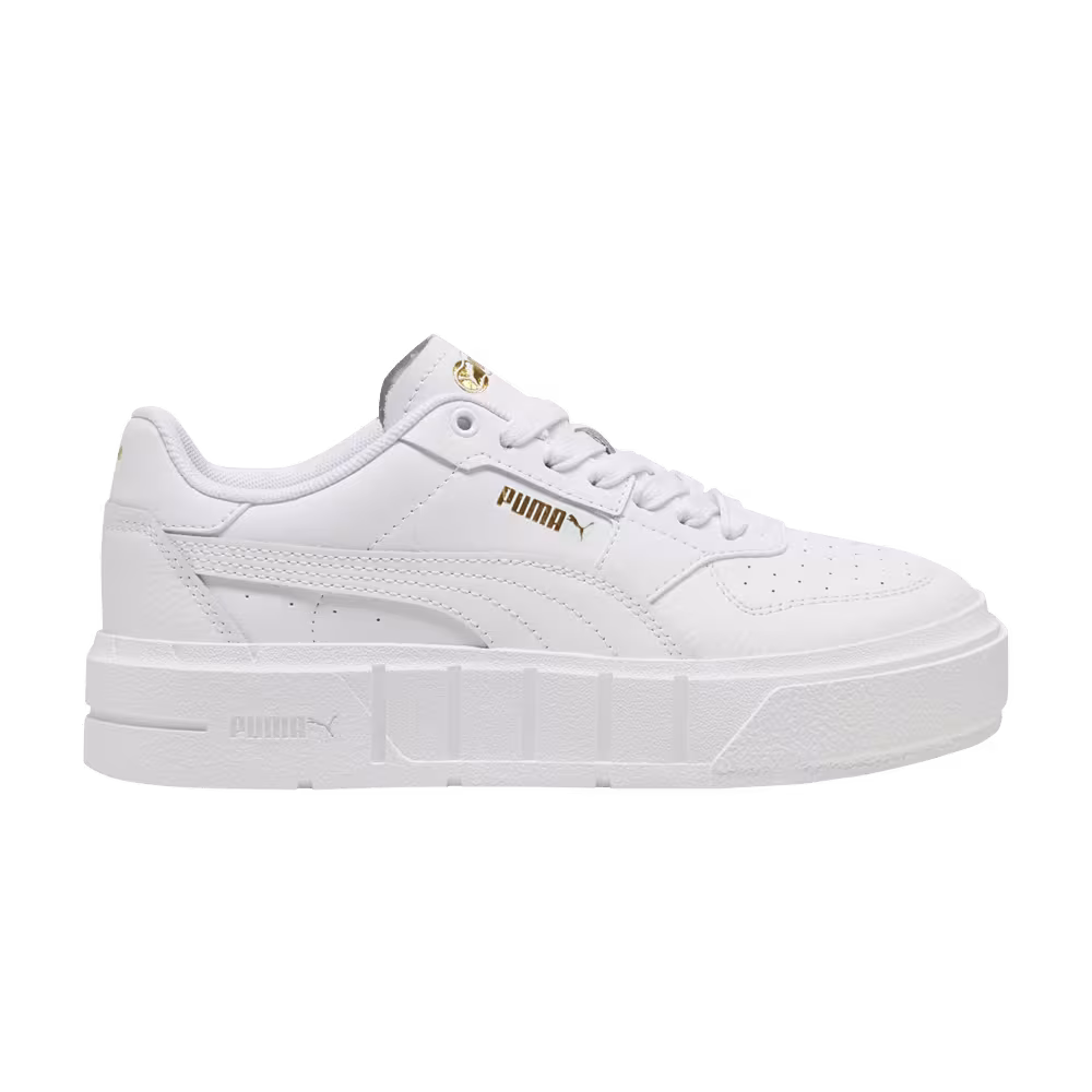 Puma Cali Court Big Kid White Gold