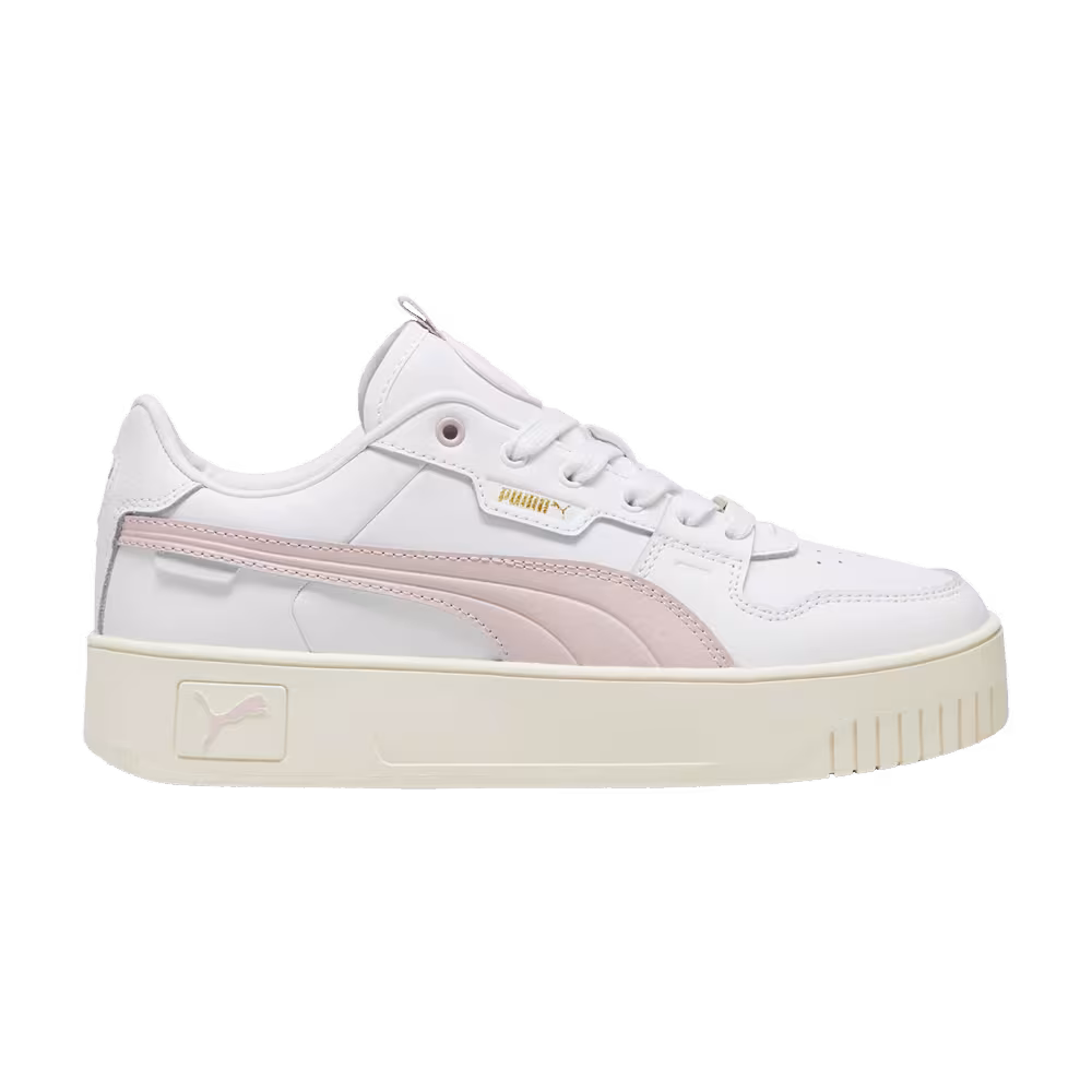 Puma Women's Carina Street Lux White Mauve Mist