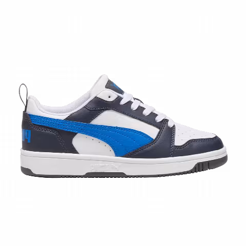 Puma Rebound V6 Low Big Kid 'Hyperlink Blue Galactic Grey'