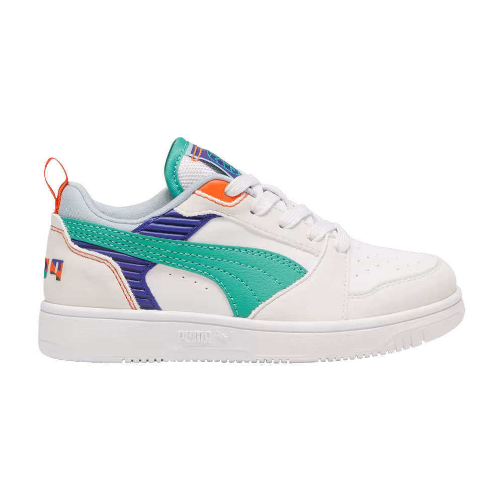 Puma Rebound V6 Low Little Kid Ready Set Better