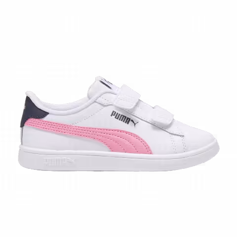 Puma Smash 3.0 Leather Velcro Little Kid 'White Mauved Out'