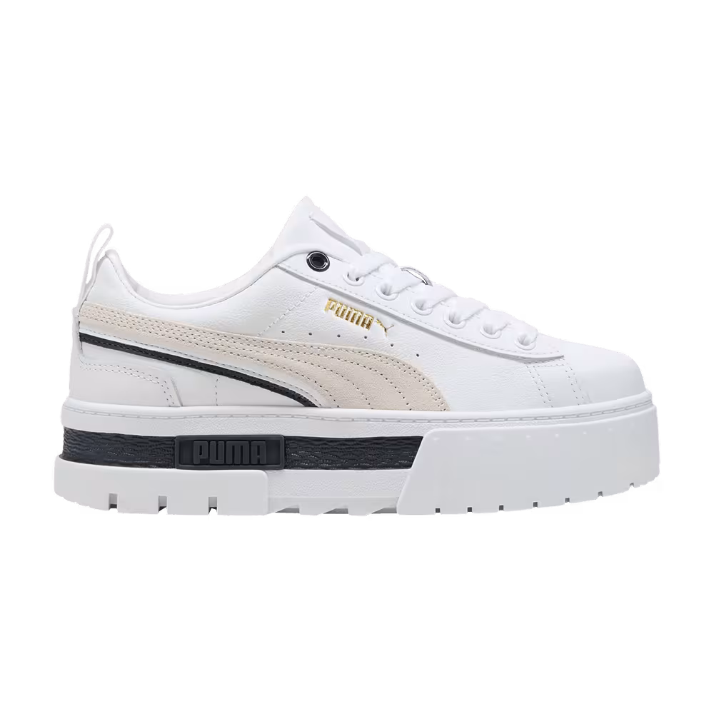 Puma Women's Mayze Classic White Black Gold