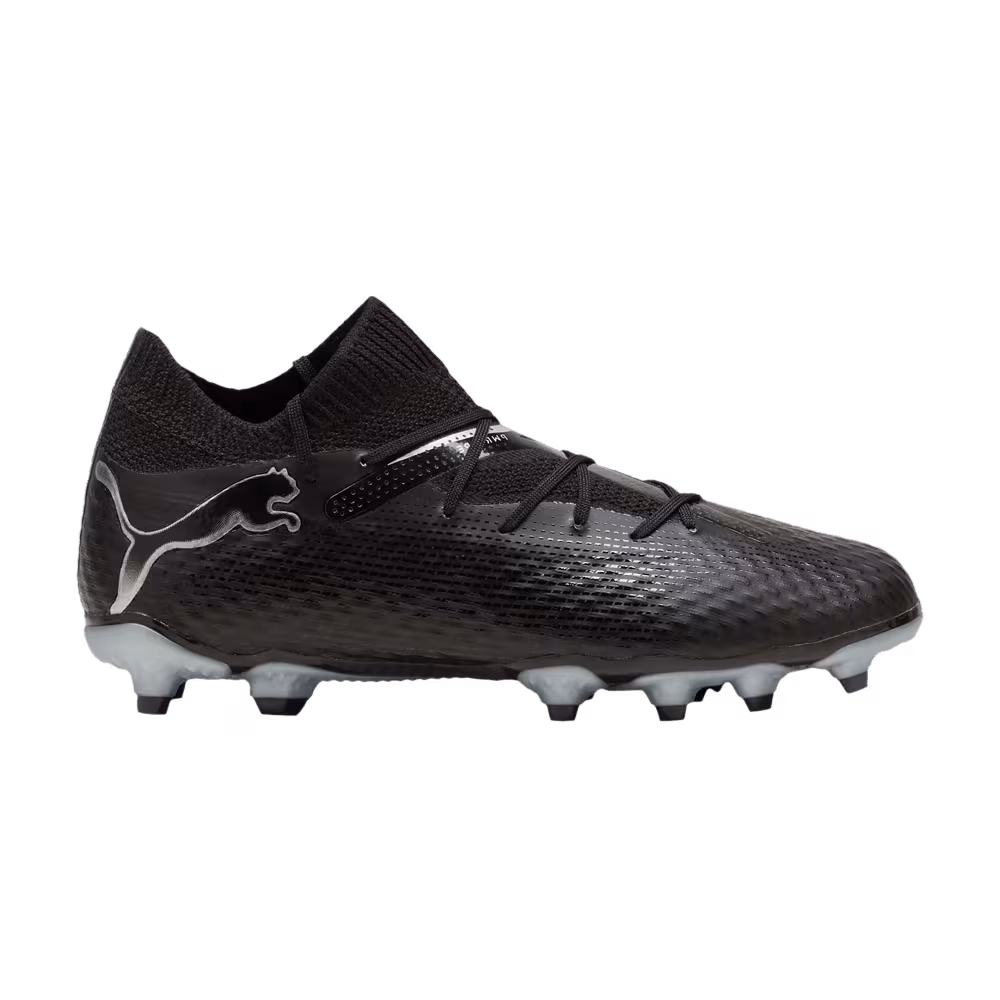 Puma Future Pro 7 FG AG Big Kid Eclipse Pack - Black Silver