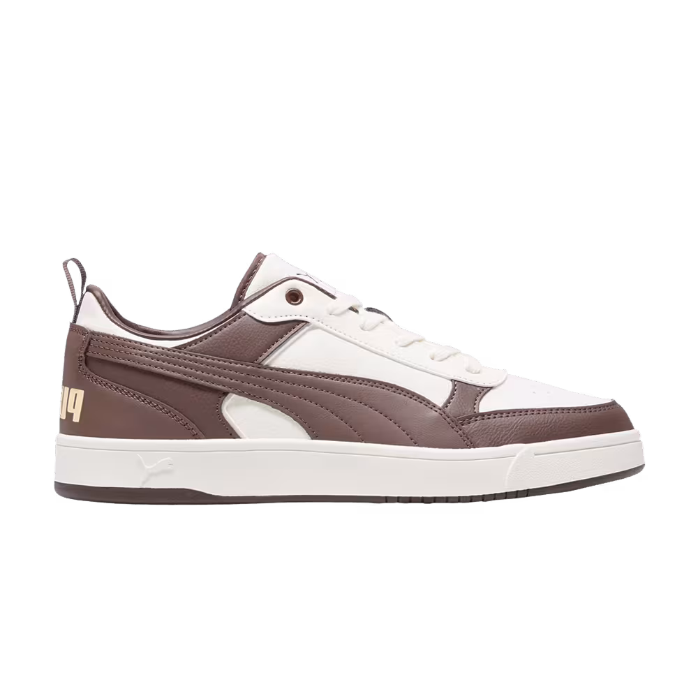 Puma Dribble Warm White Chestnut Brown