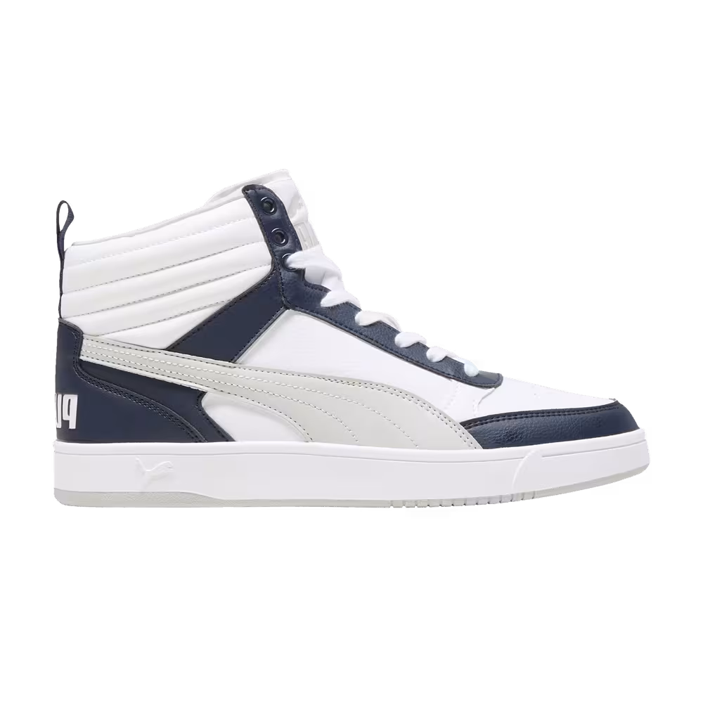 Puma Dribble Mid Navy Ash Grey
