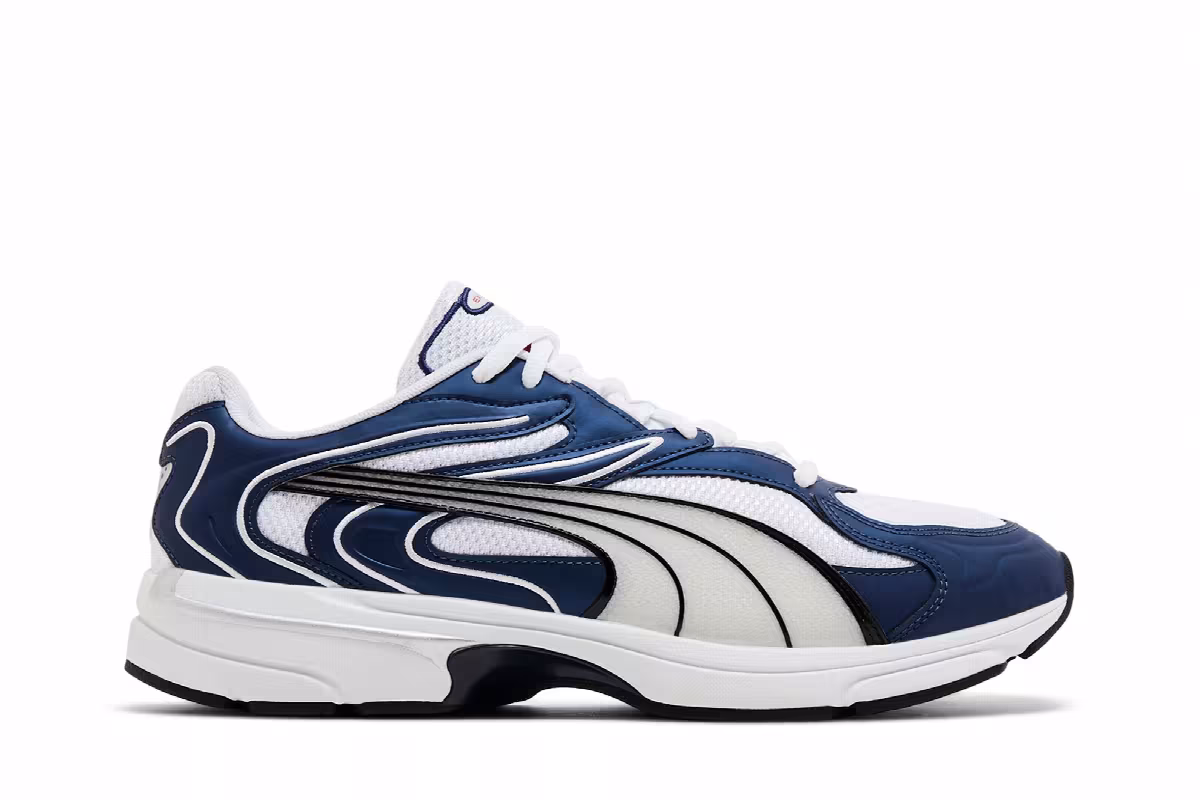 Puma Extos Millennium White Deep Navy, view 2