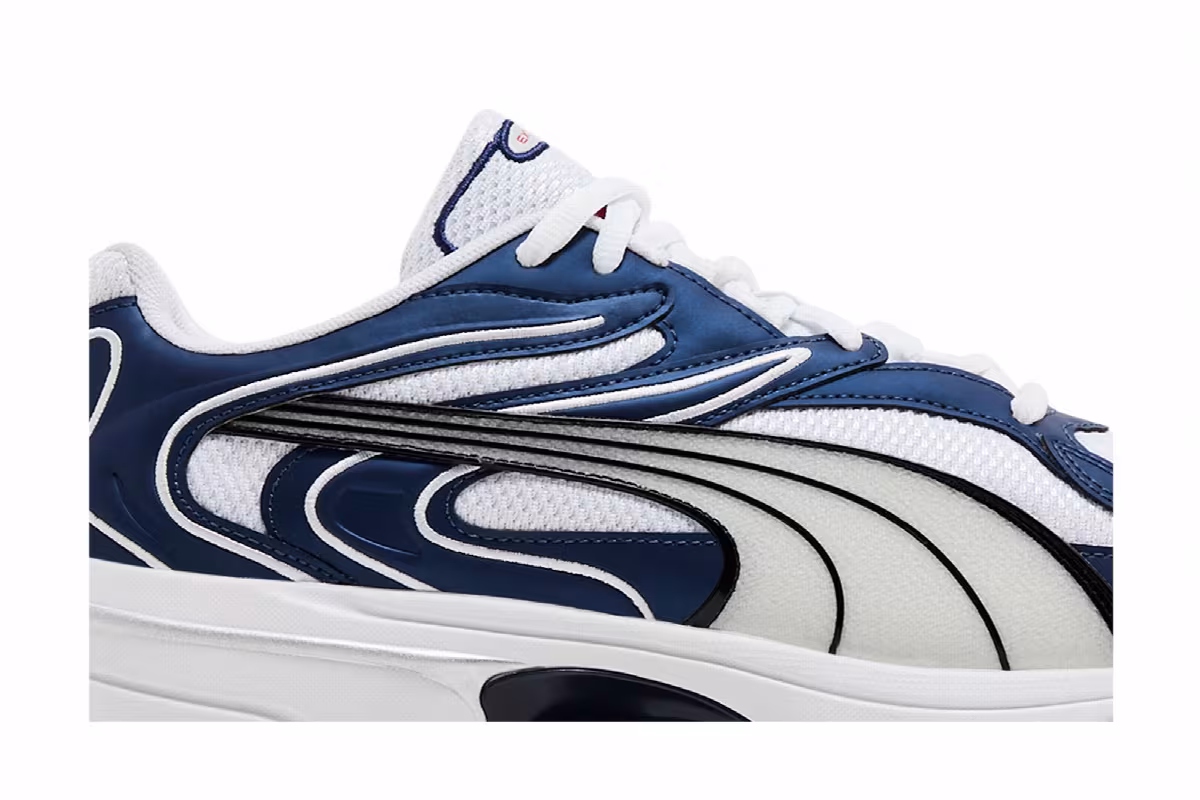 Puma Extos Millennium White Deep Navy, view 3