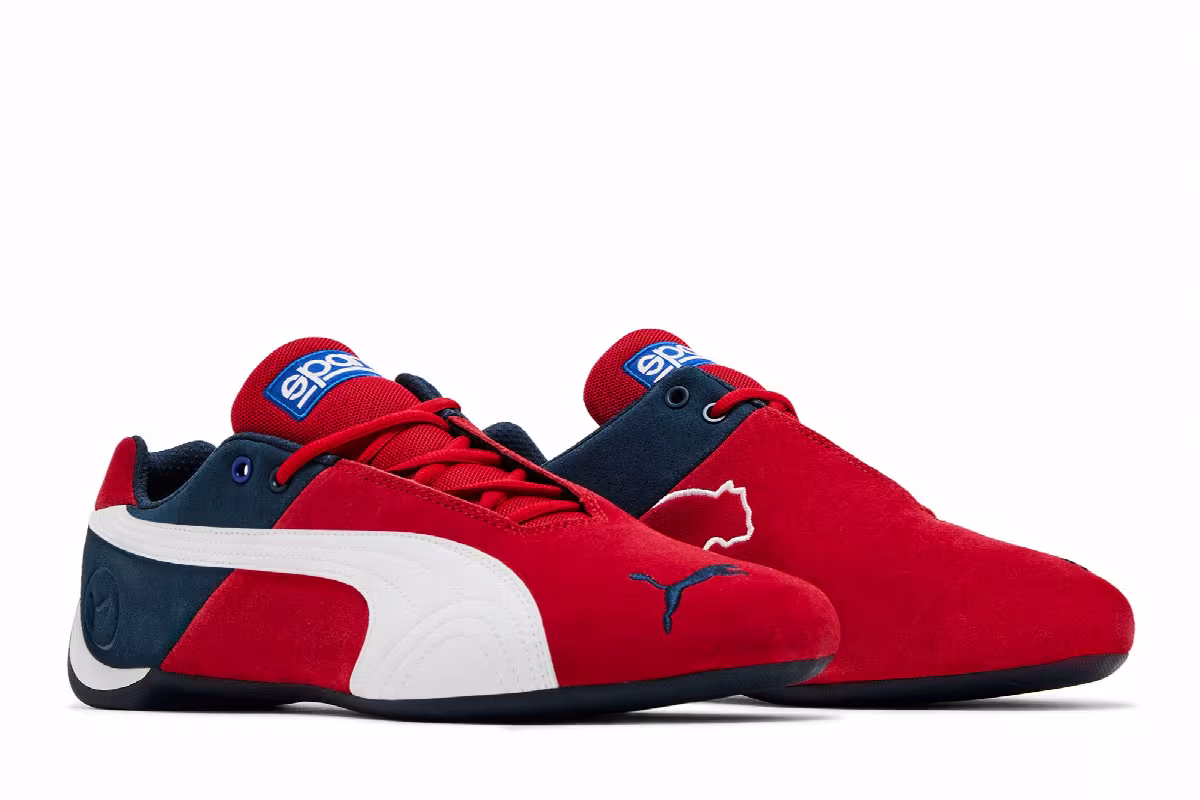 Sparco x Puma Future Cat OG Fast Red Dark Night, view 9