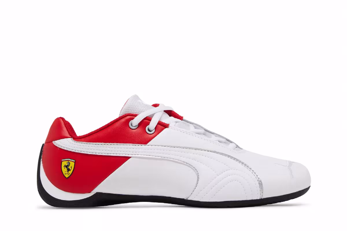 Scuderia Ferrari x Puma Future Cat OG White Rosso Corsa, view 2