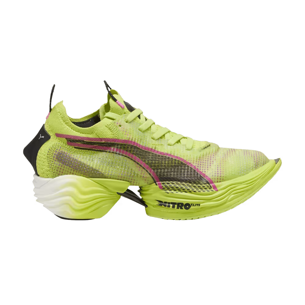 Puma Women's Fast-R Nitro Elite 2 Lime Pow Poison Pink