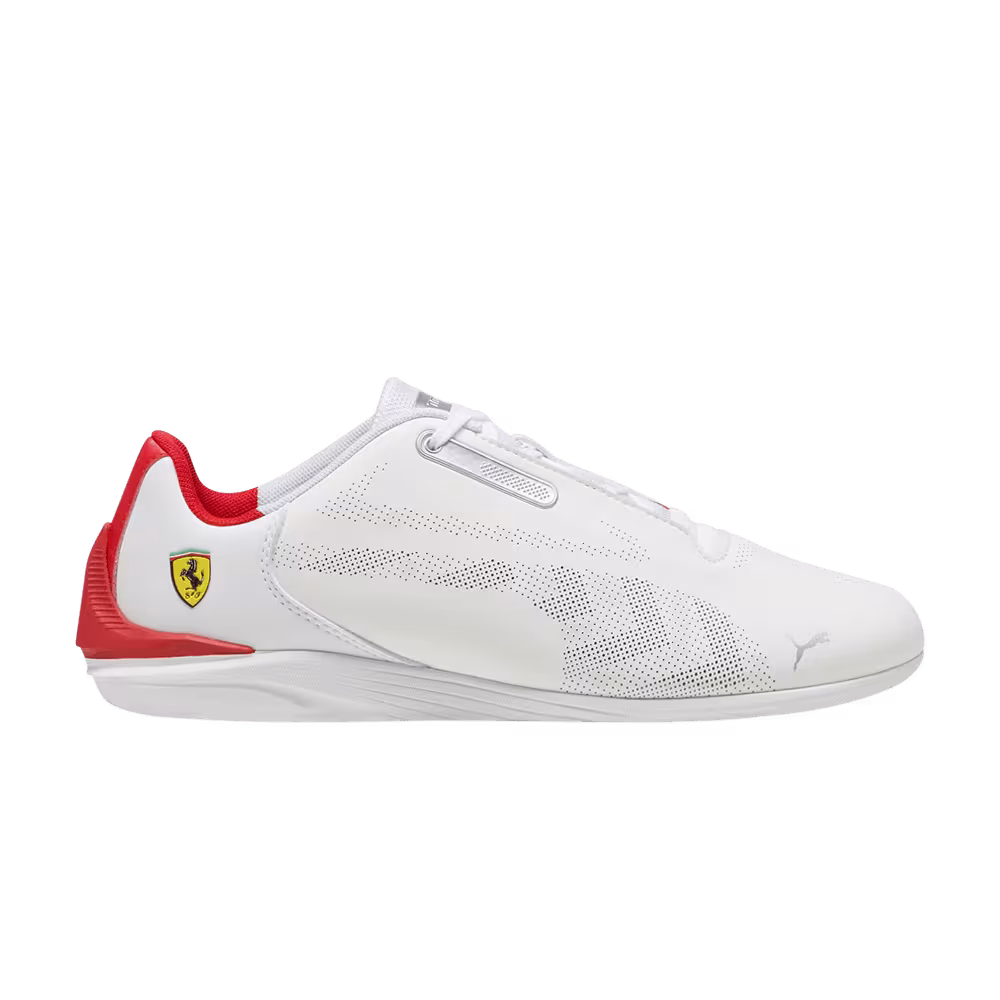 Scuderia Ferrari x Puma Drift Cat Decima 2.0 White Rosso Corsa