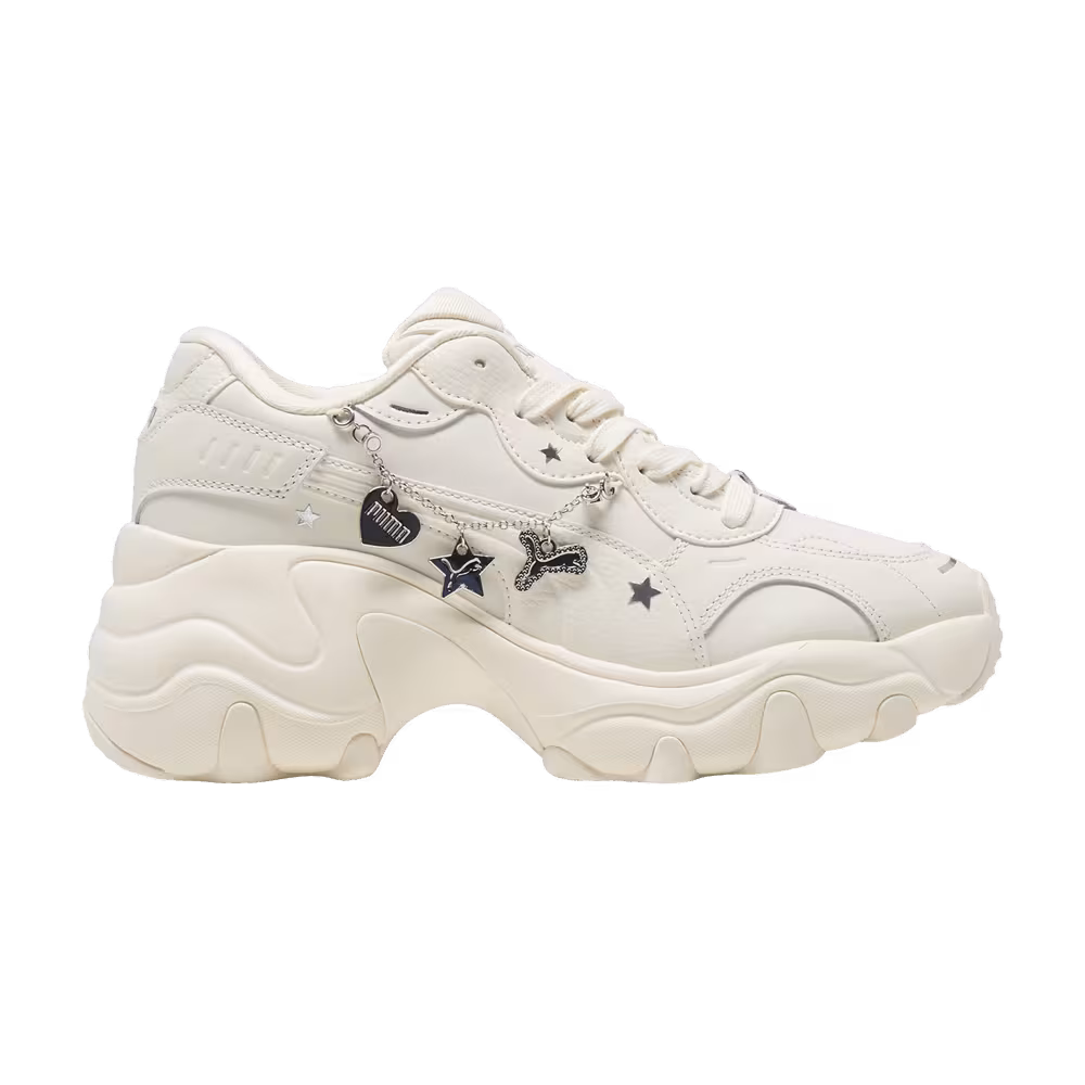 Puma Women's Pulsar Wedge Chain - ​​Frosted Ivory Silver